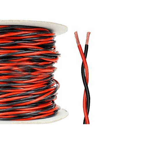 TWO CORE TWISTED COPPER FLEXIBLE WIRES